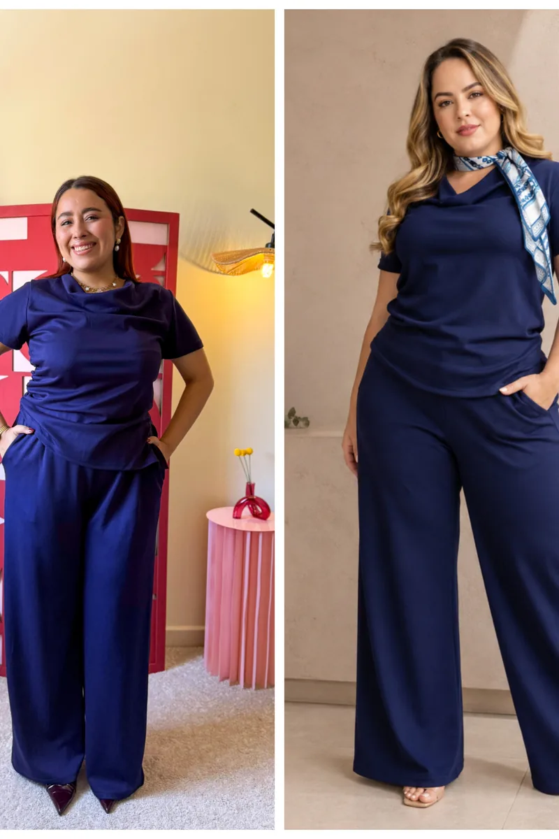 Conjunto con Bandana Azul — BOLEM El Salvador